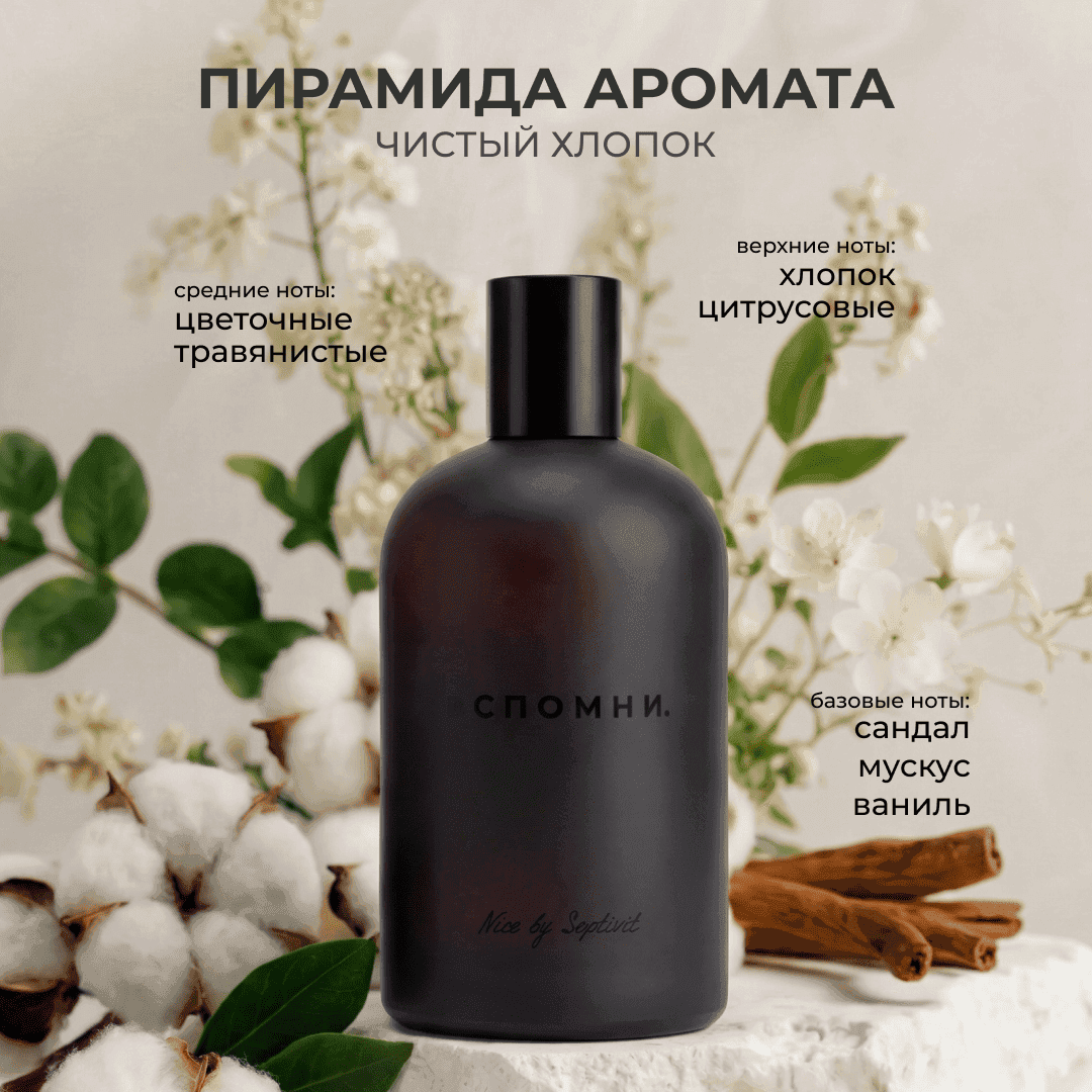 Парфюм для дома Чистый хлопок