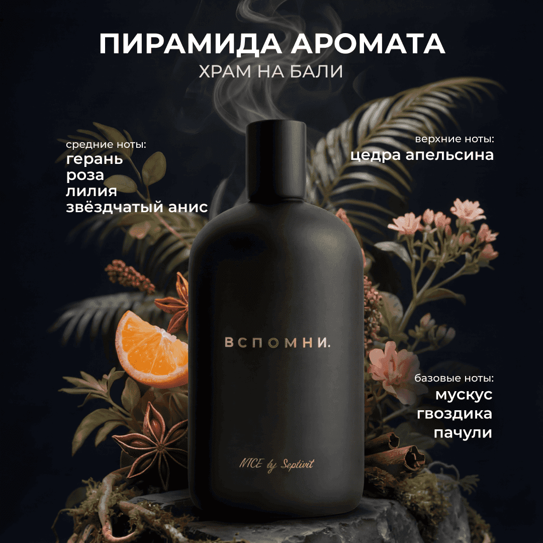 Парфюм для дома Храм на Бали